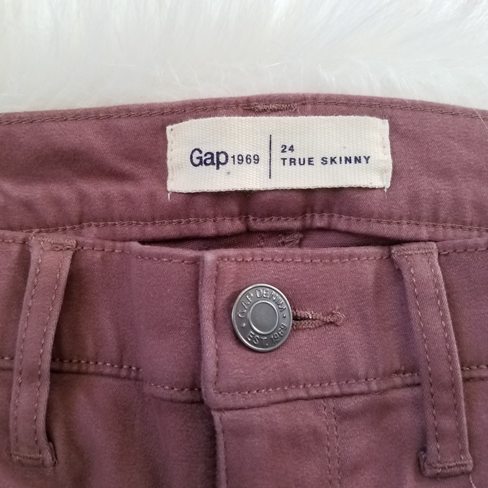 NWT Gap 1969 Stretch True SKINNY Ankle Zip Pocket - Picture 2 of 8